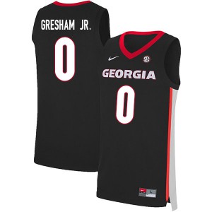 Men Donnell Gresham Jr. Black Georgia Bulldogs #0 NCAA Jersey