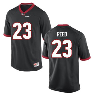 Mens J.R. Reed Black University of Georgia #23 NCAA Jersey