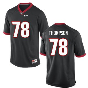 Mens Trenton Thompson Black UGA #78 Player Jerseys