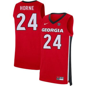 Men's P.J. Horne Red UGA #24 Player Jerseys