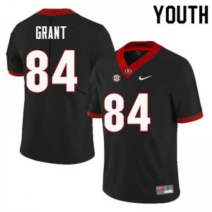 Youth Walter Grant Black UGA Bulldogs #84 High School Jersey