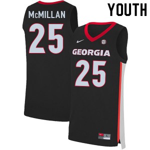 Youth Tyron McMillan Black Georgia #25 Player Jerseys
